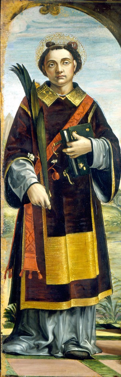 Saint Stephen by Bernardo Zenale