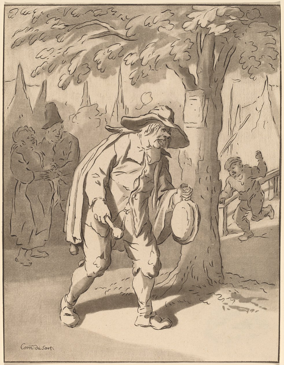 Town Crier by Bernhard Schreuder