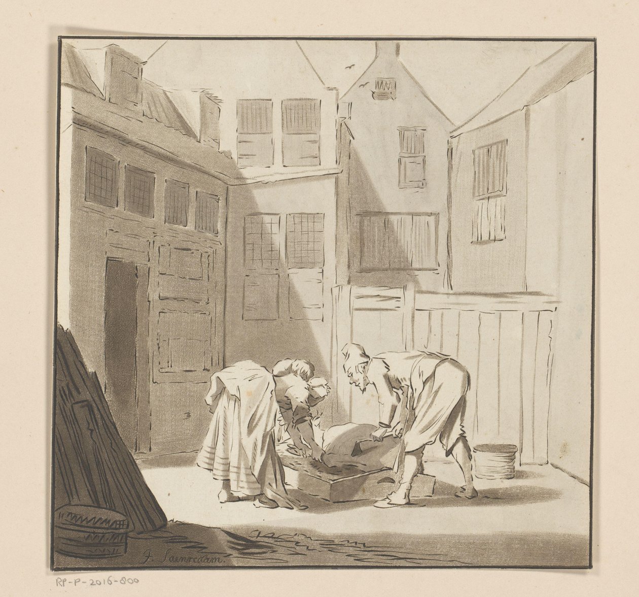 Pig Slaughter by Bernhard Schreuder