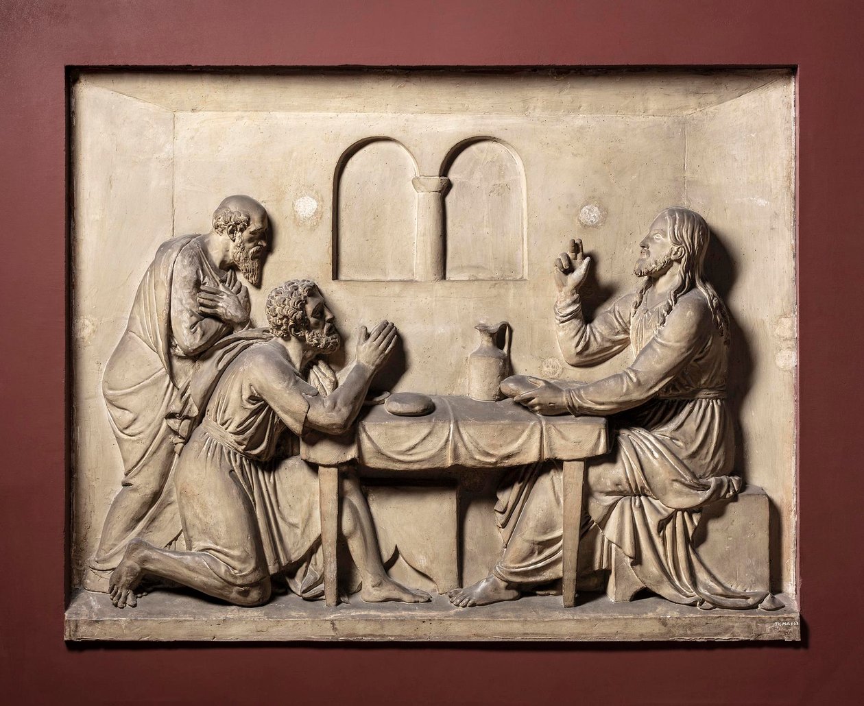 Christ at Emmaus by Bertel Thorvaldsen