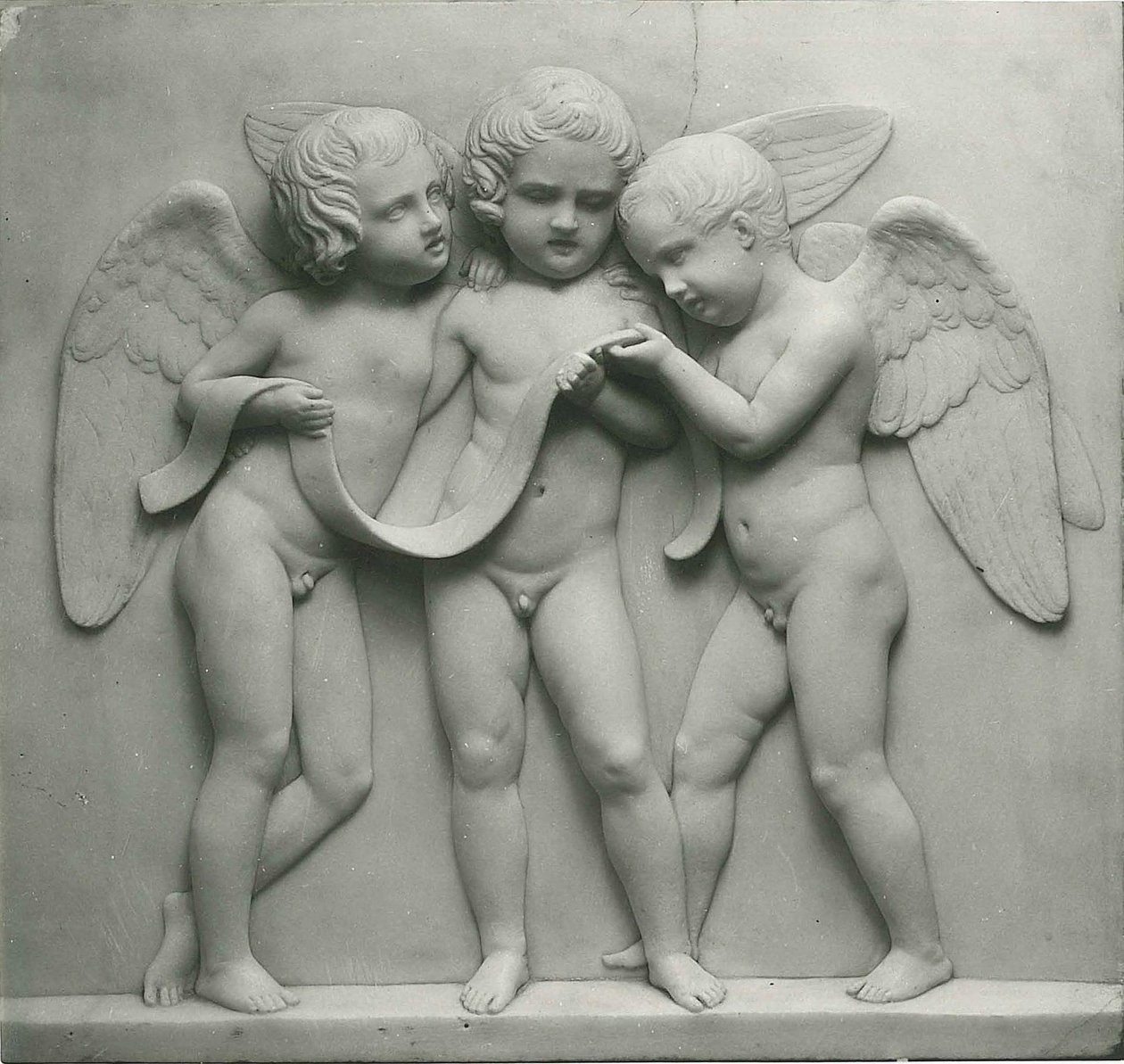 Genii of Music Singing by Bertel Thorvaldsen