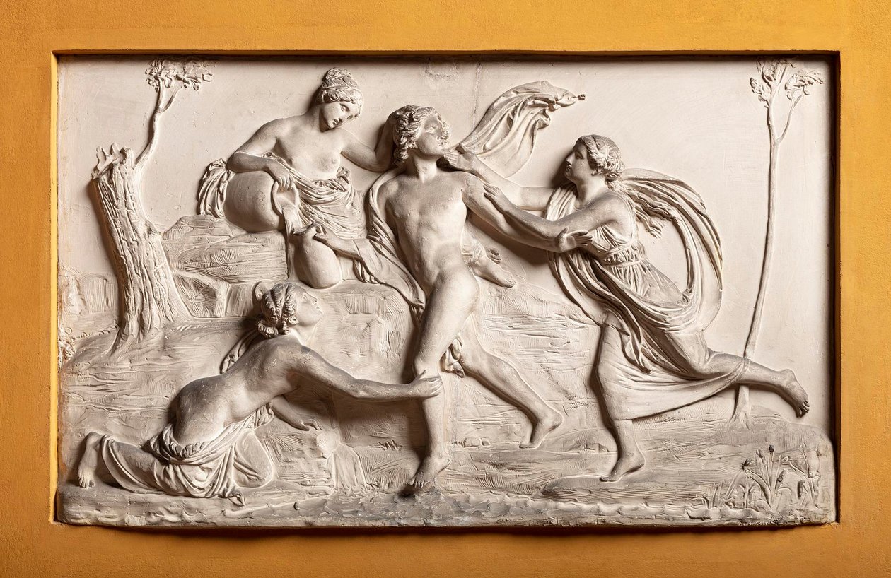 Hylas Abducted by River-Nymphs by Bertel Thorvaldsen