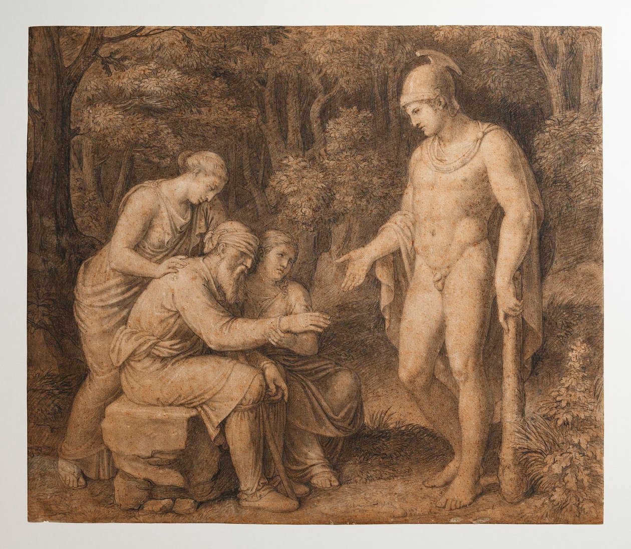 Oedipus at Colonus by Bertel Thorvaldsen