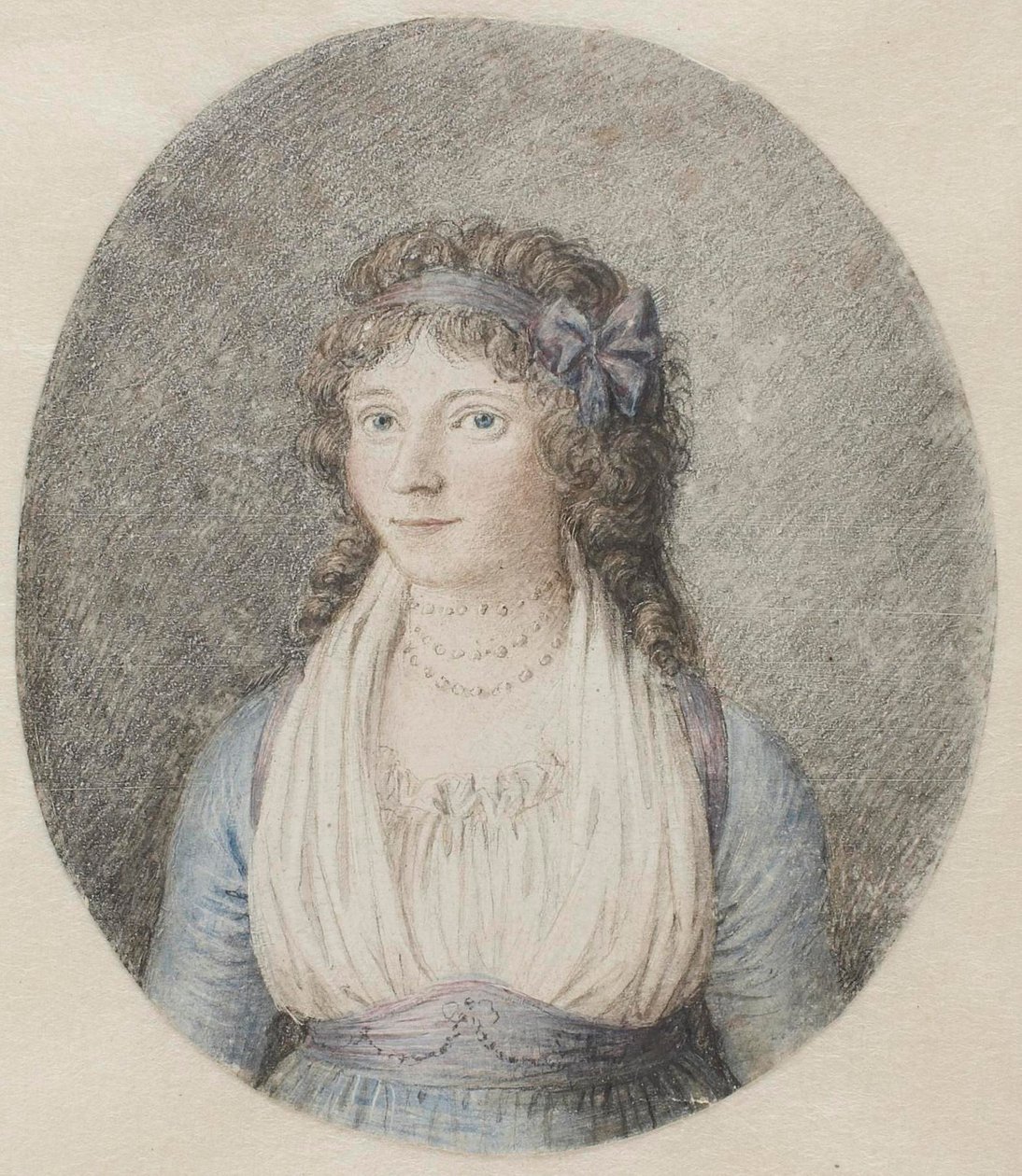 Severine Elisabeth Arnette West, nee Wadskiær by Bertel Thorvaldsen