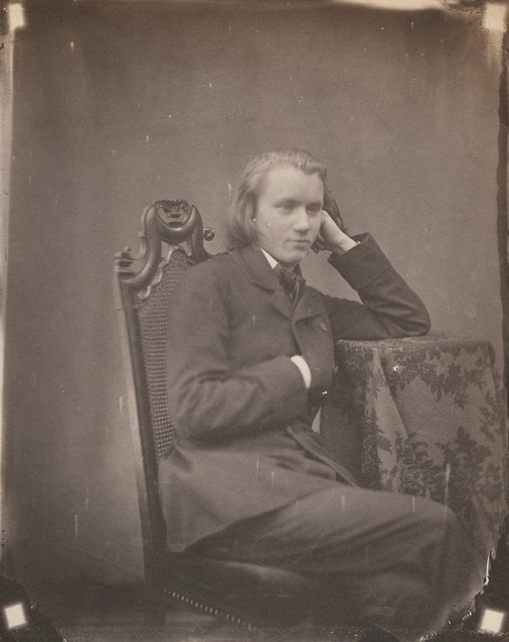 Johannes Brahms, Leipzig, 1853 by Bertha Wehnert Beckmann