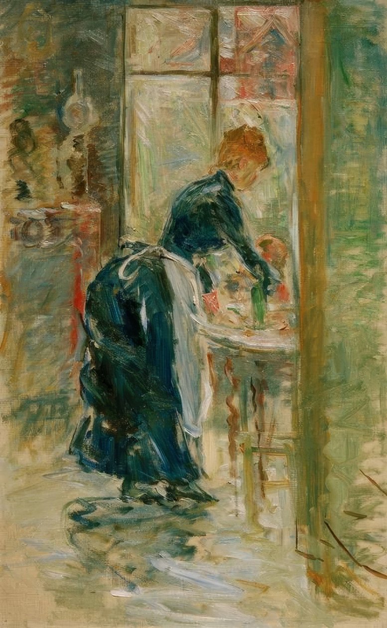 The Little Maid by Berthe Morisot