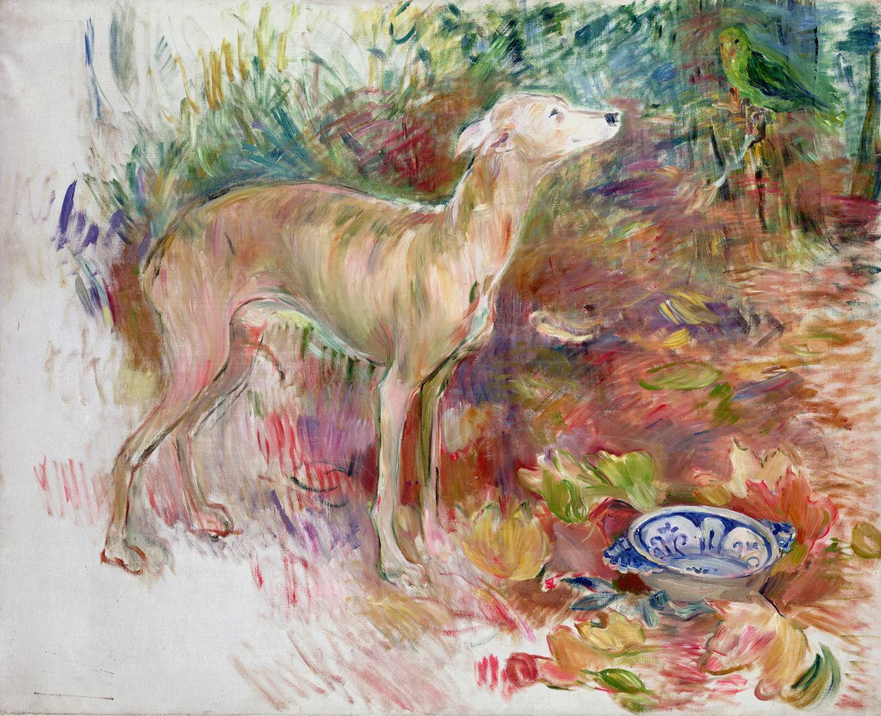 Laerte the Greyhound, 1894 by Berthe Morisot