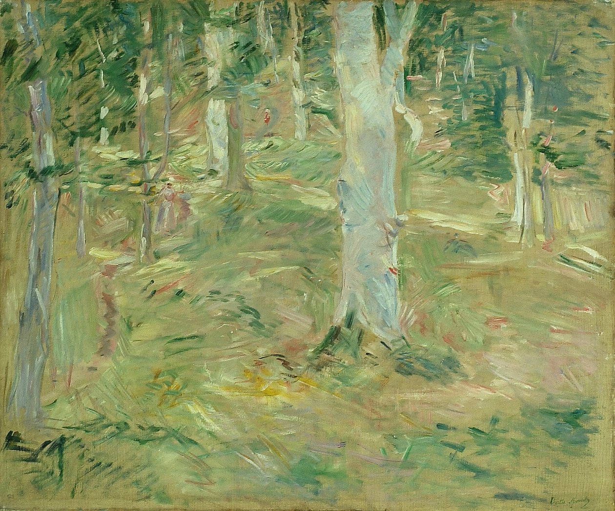 Forest of Compiègne by Berthe Morisot