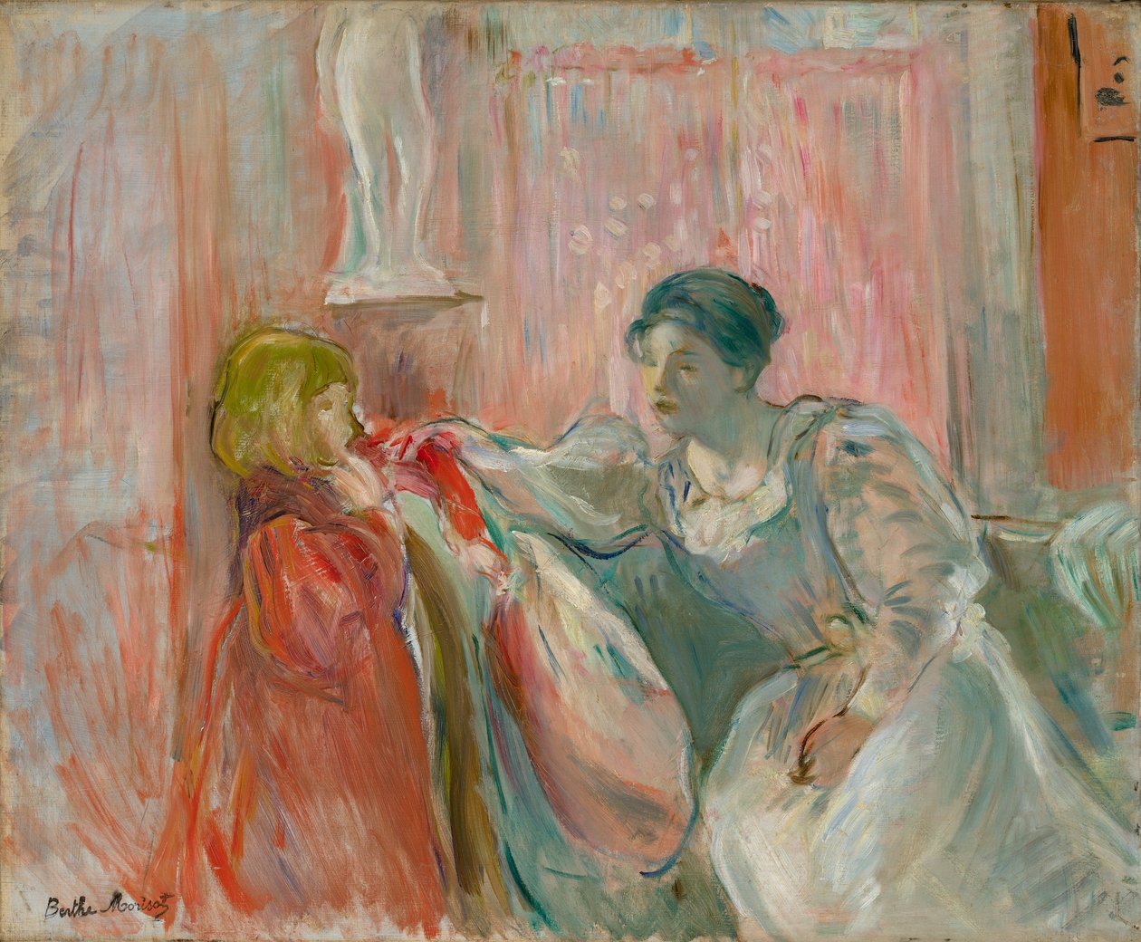 Young Woman and Child by Berthe Morisot: Buy fine art prints