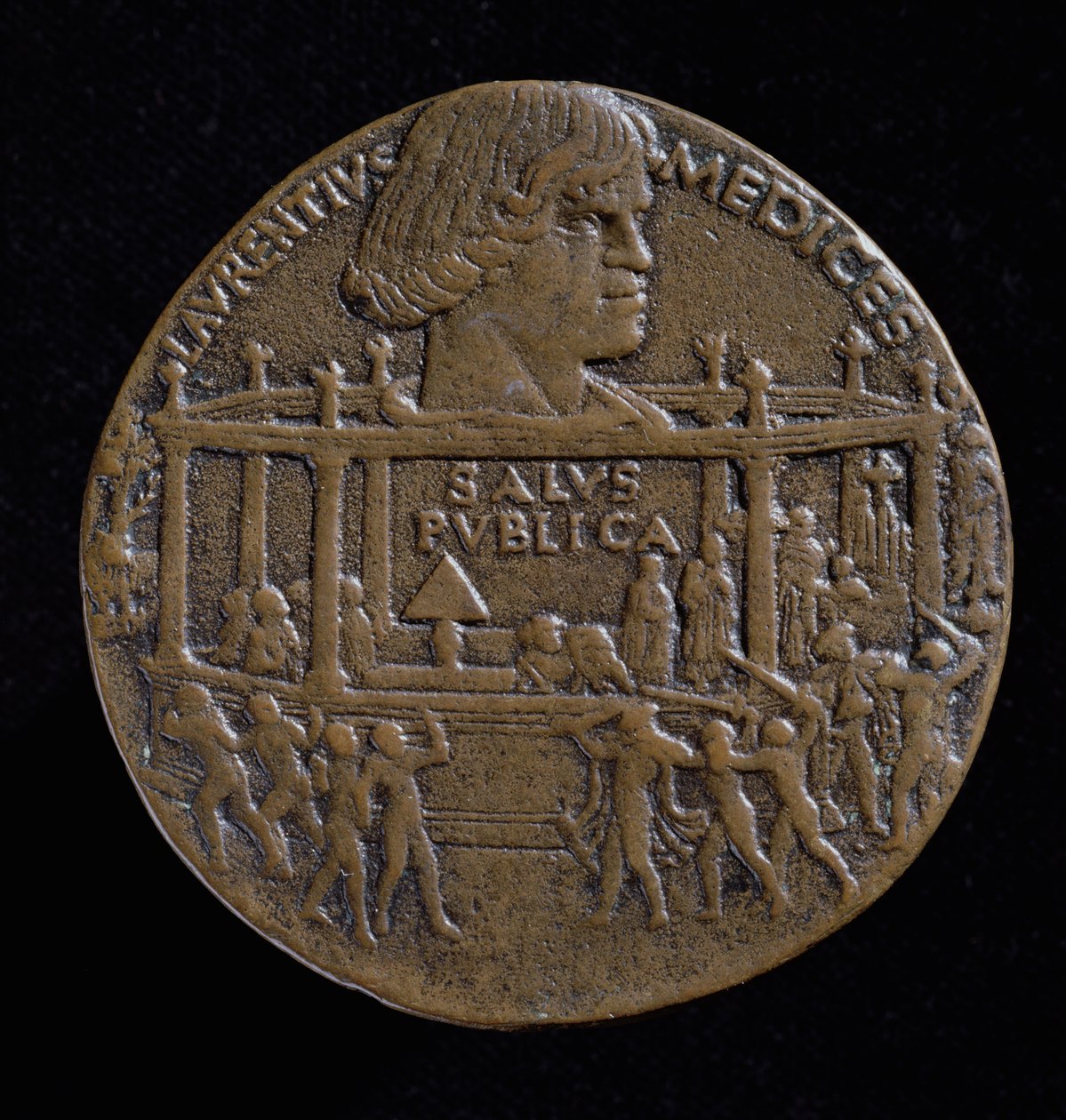Medal with the head of Lorenzo De