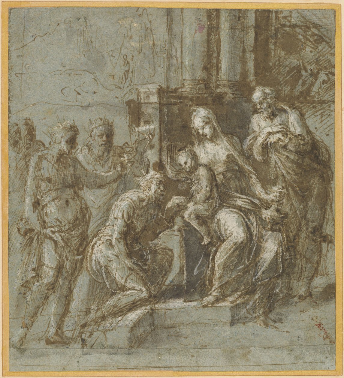 The Adoration of the Magi by Biagio Pupini