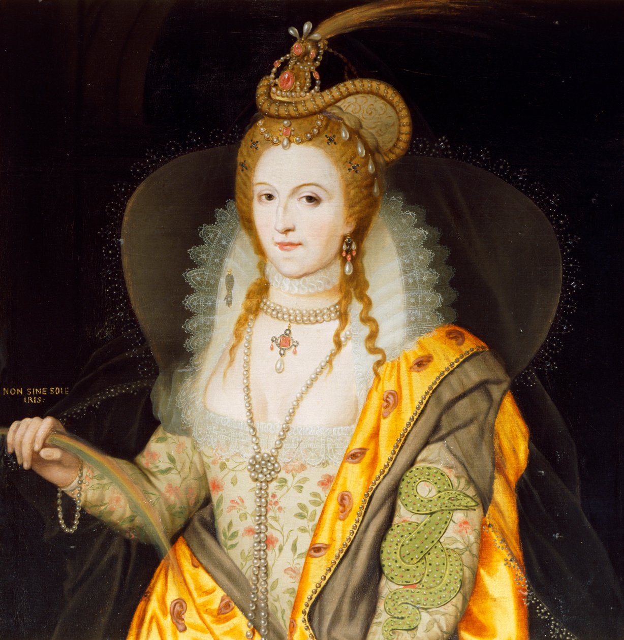 Portrait of Queen Elizabeth I by Biagio Rebecca