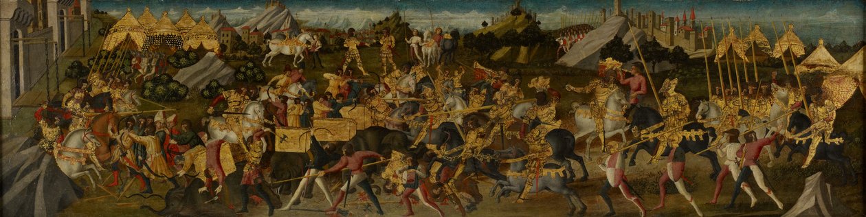 Scipio Africanus Defeating Hannibal, c.1470 by Biagio di Antonio