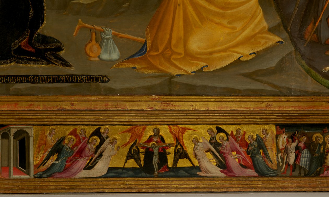 Nativity (detail) by Bicci di Lorenzo