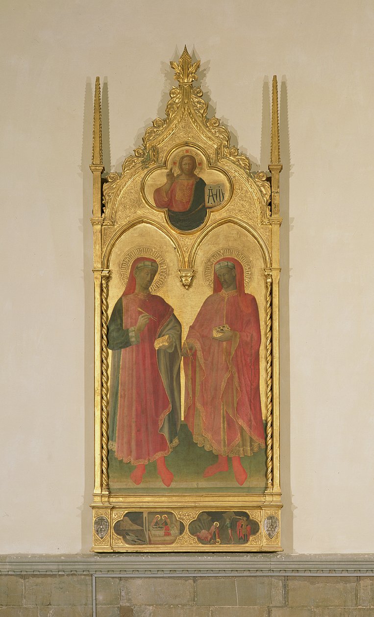 SS. Cosmas and Damian, 1429 by Bicci di Lorenzo