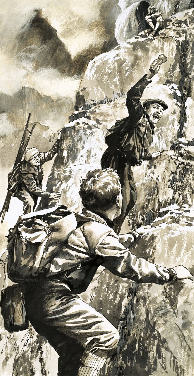 Climbing in the Peak District by Bill Lacey
