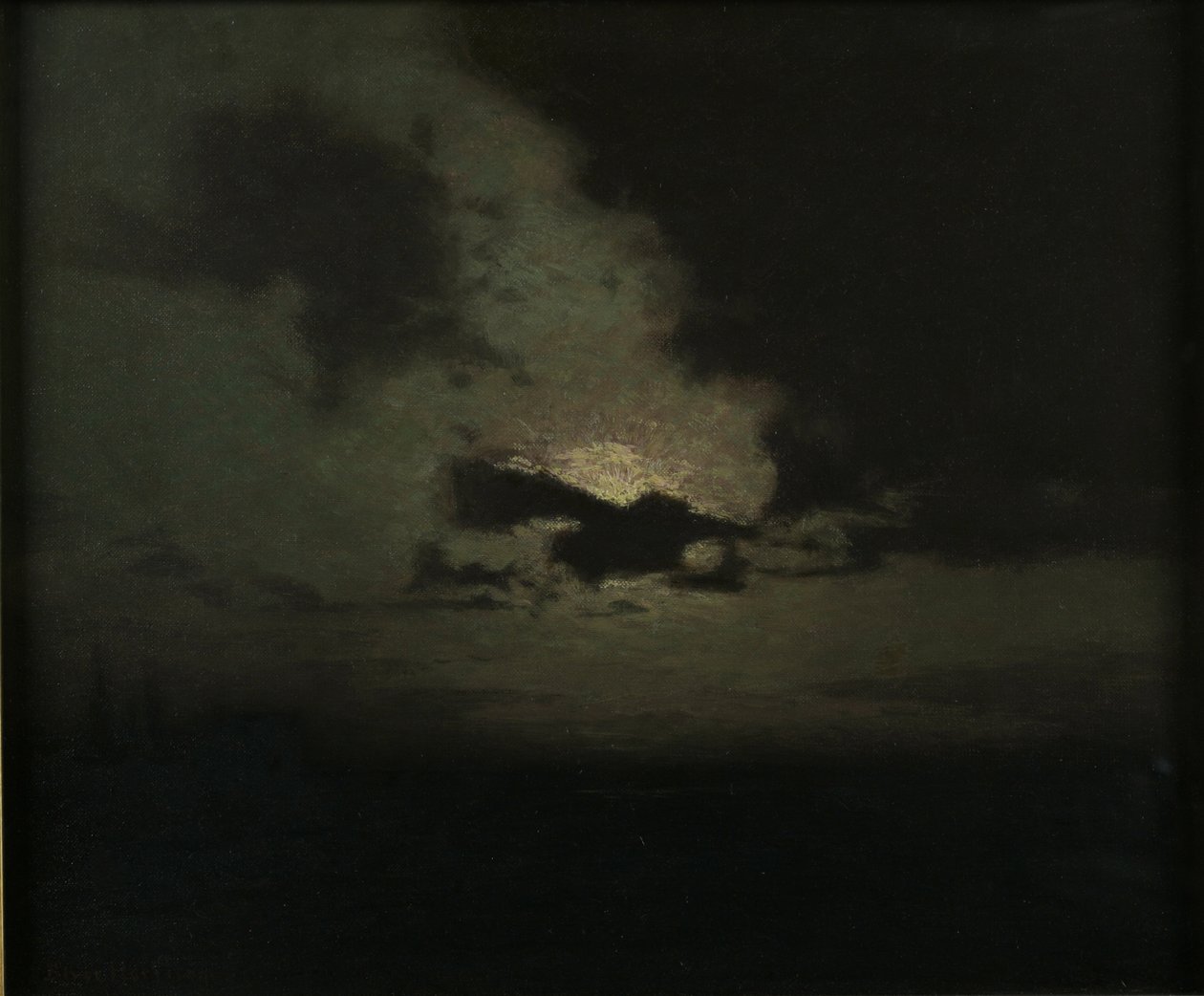 The Hidden Moon by Lowell Birge Harrison