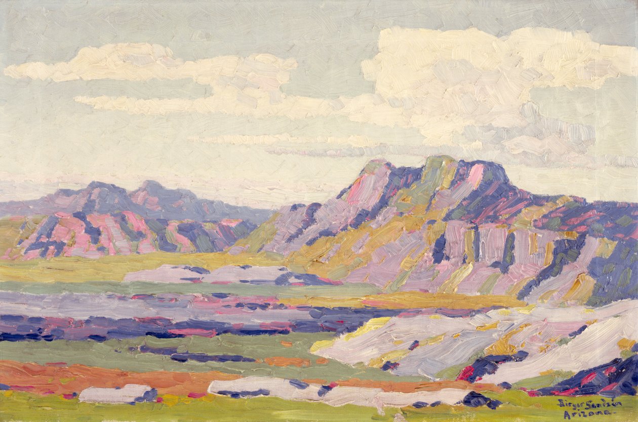 In the Painted Desert, Arizona by Birger Sandzen