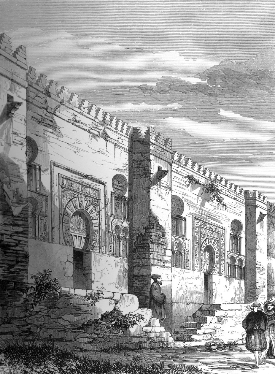 The Mezquita, Córdoba, Spain, 1849 by Bisson and Cottard