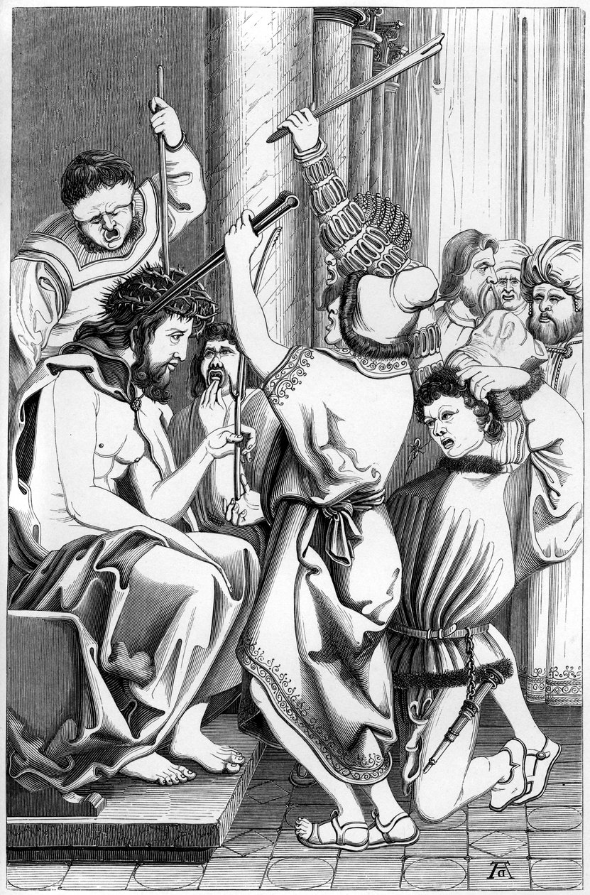 The Mocking of Christ, 16th Century 1849 by Bisson and Cottard