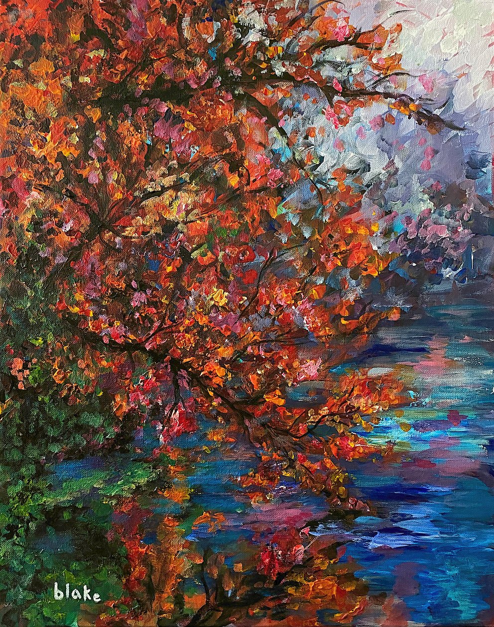 Autumn River by Blake Munch