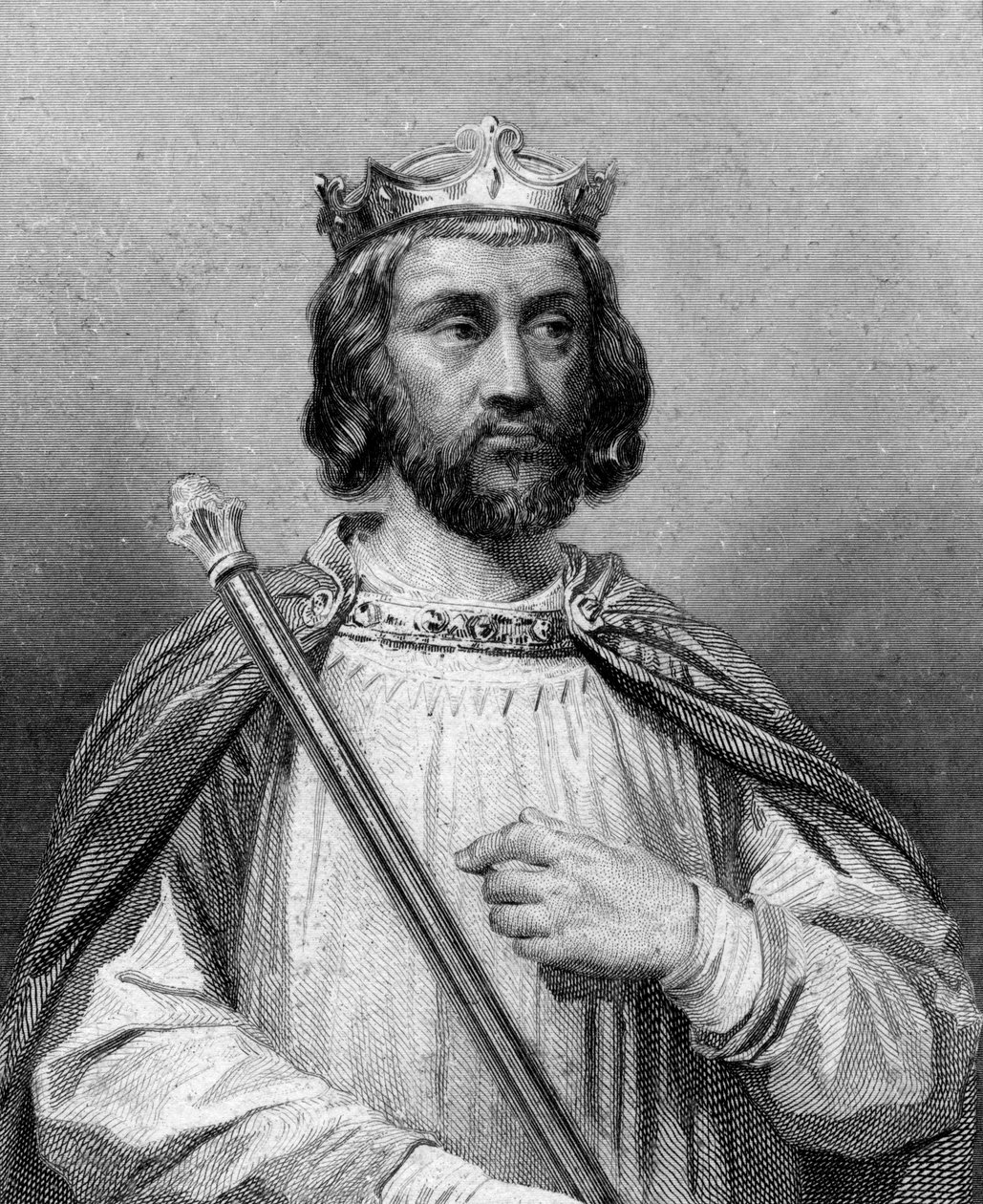 King Clotaire III of the Franks, 19th century by Blanchard