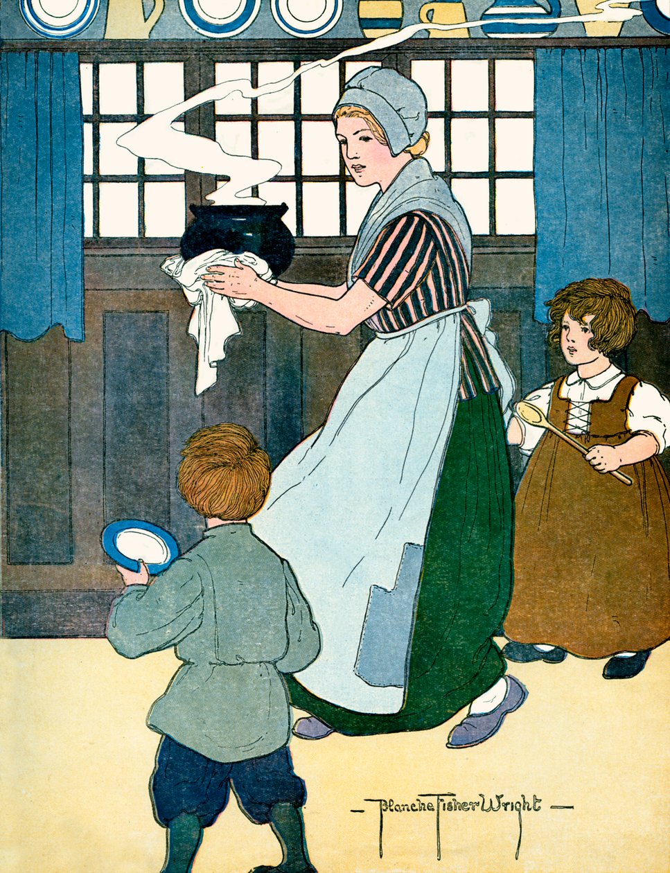 Pease Porridge Hot by Blanche Fisher Wright