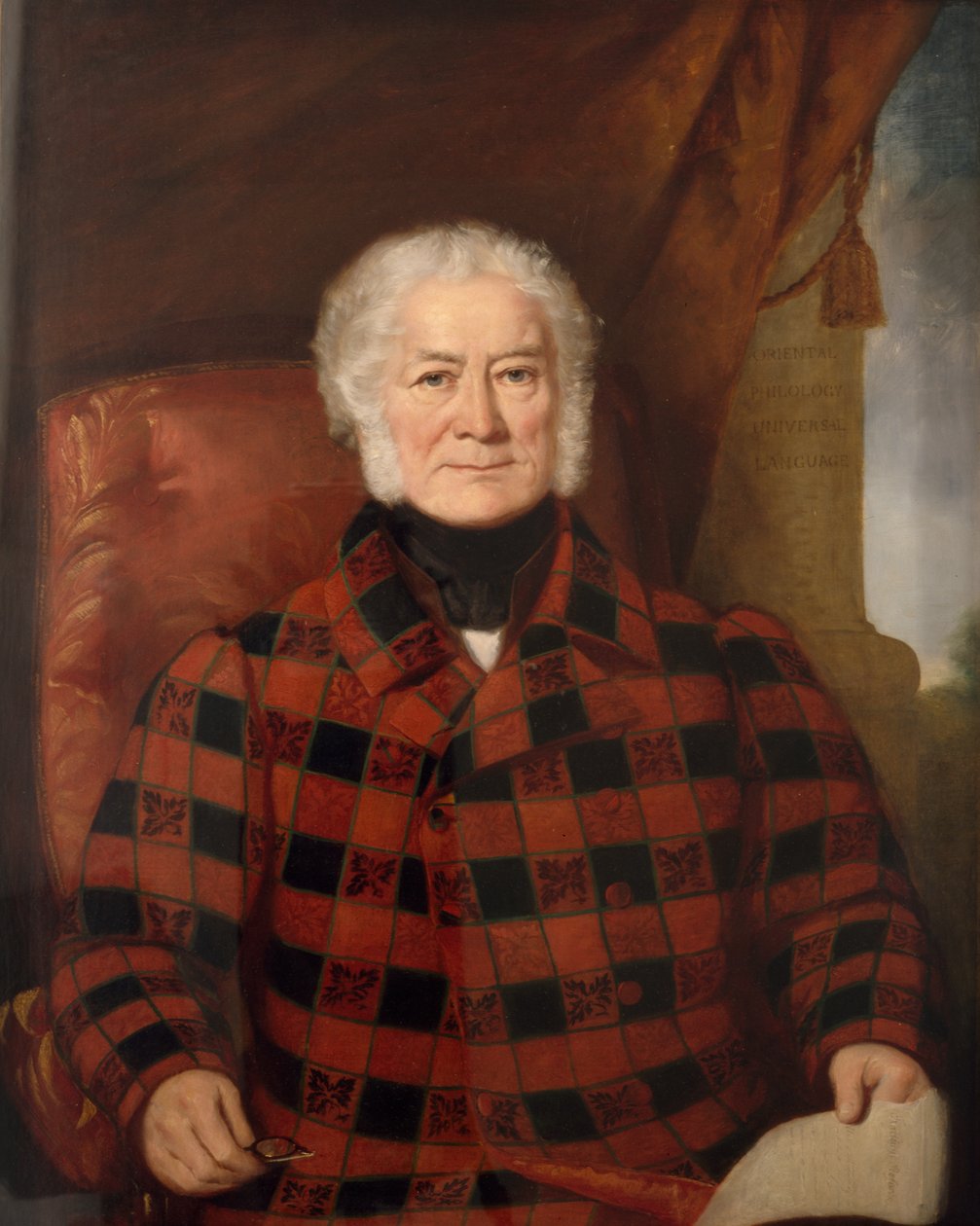 Dr John Borthwick Gilchrist (1759–1841) by Blanconi Blanconi