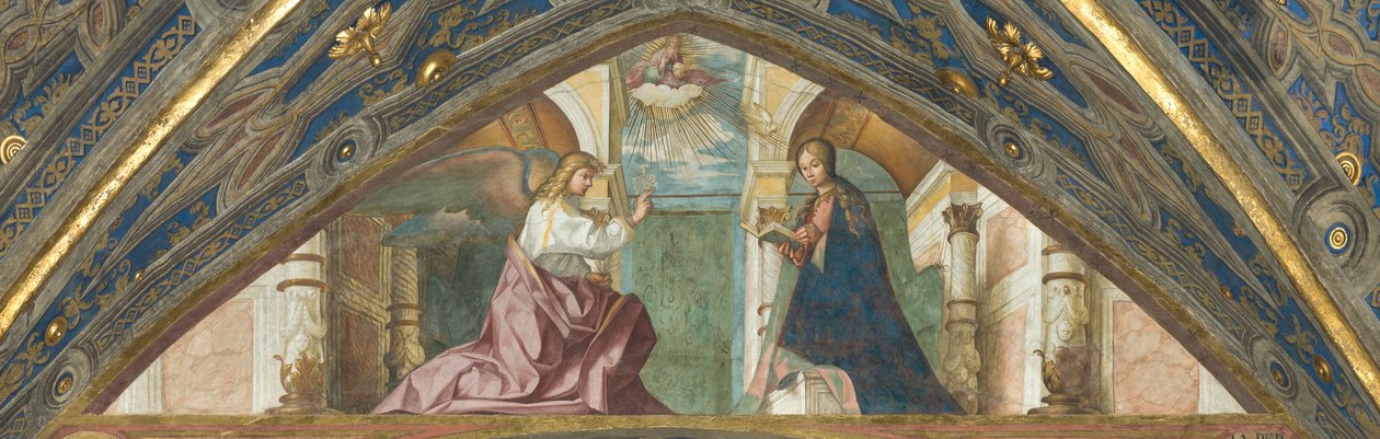 Soprano, Annunciation 1506-07 by Boccaccio Boccaccino