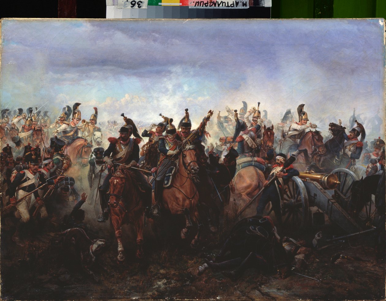 The Battle of Fere Champenoise, on March 25 by Bogdan Willewalde