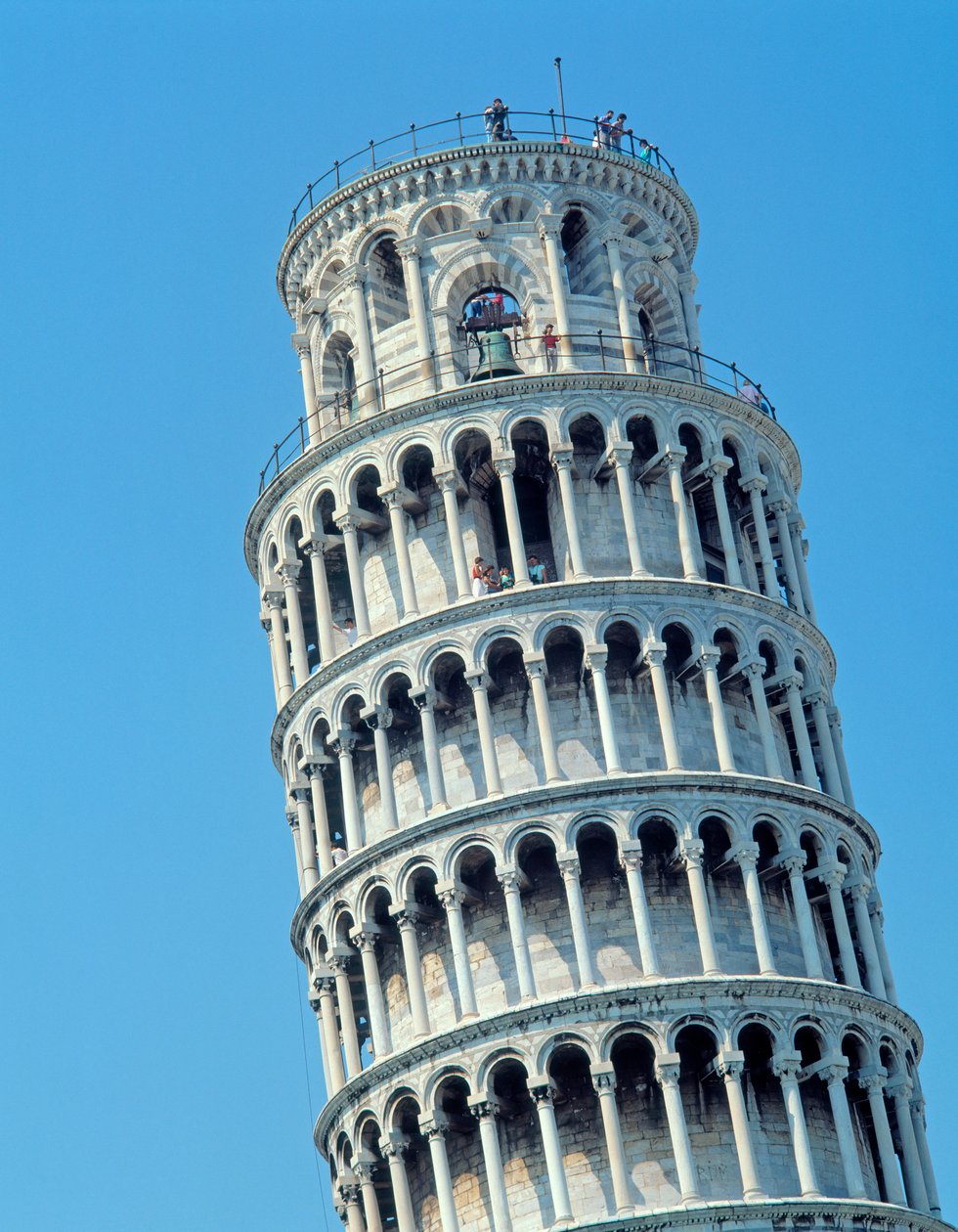 View of the Leaning Tower by Bonannus of Pisa