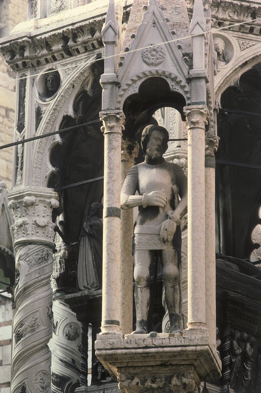 Detail from the Tomb of the Scaligers by Bonino da Campione