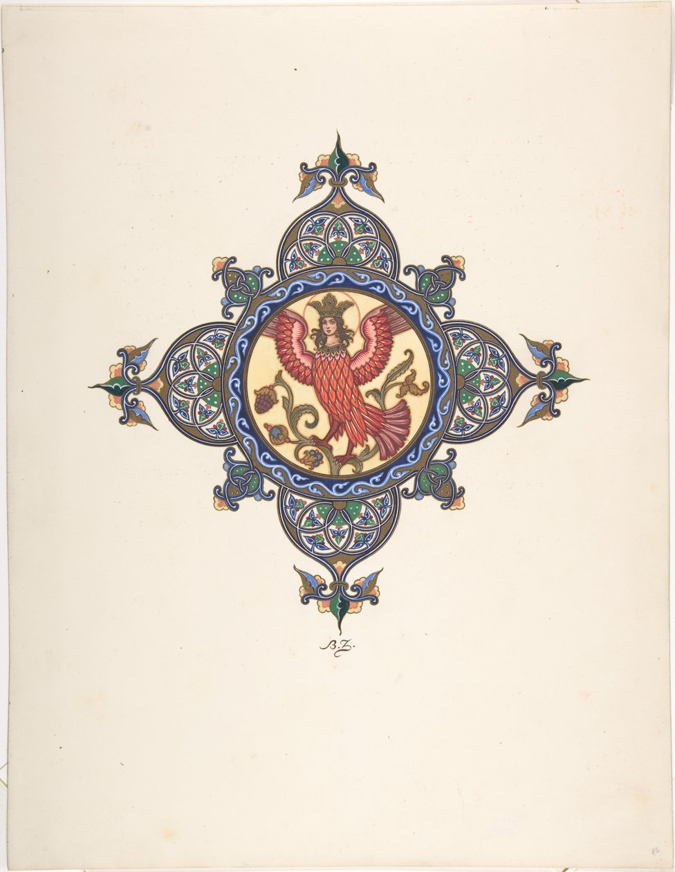 Firebird as Tsarevna by Boris Vasilievich Zvorykin