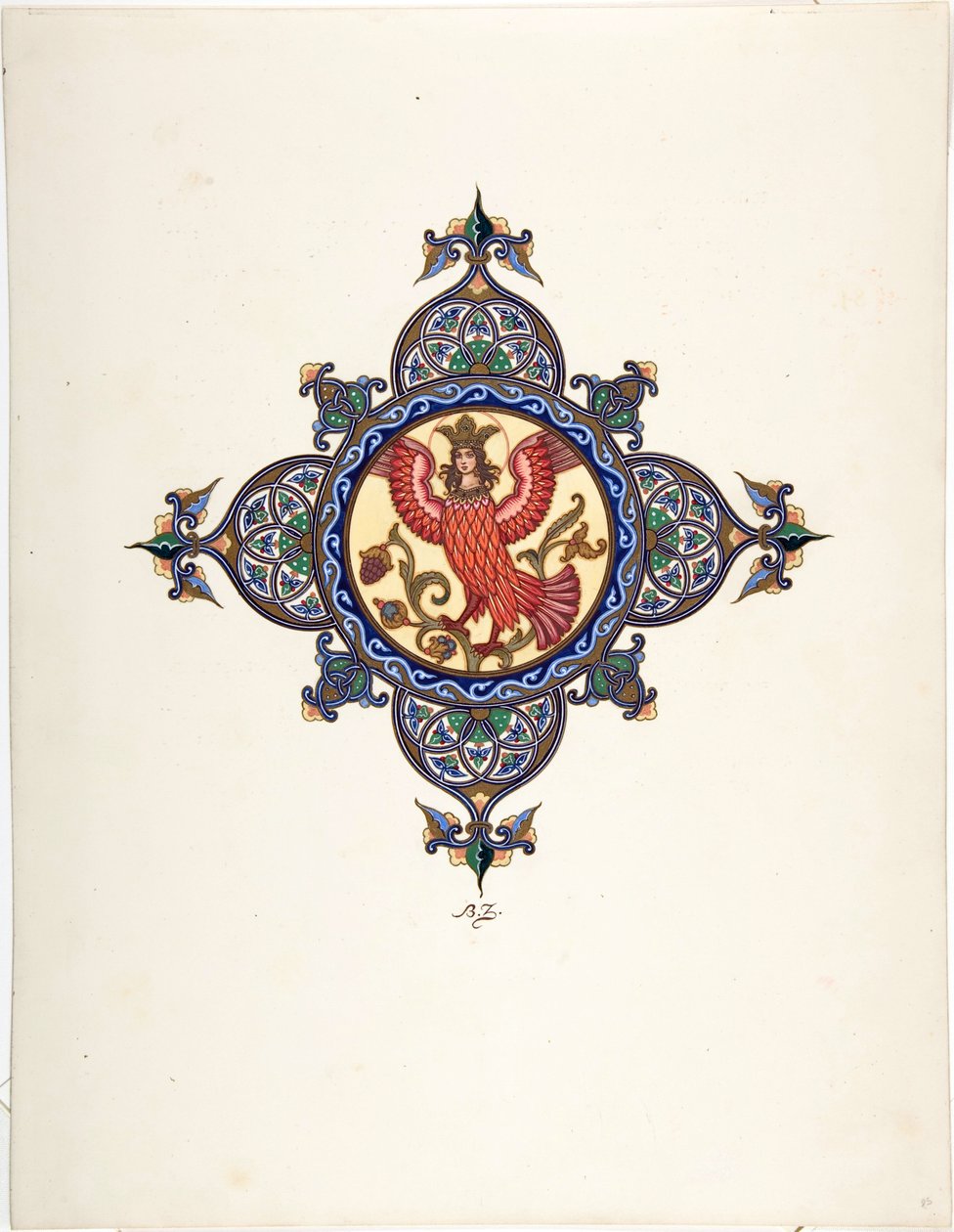 Firebird as Tsarevna by Boris Vasilievich Zvorykin