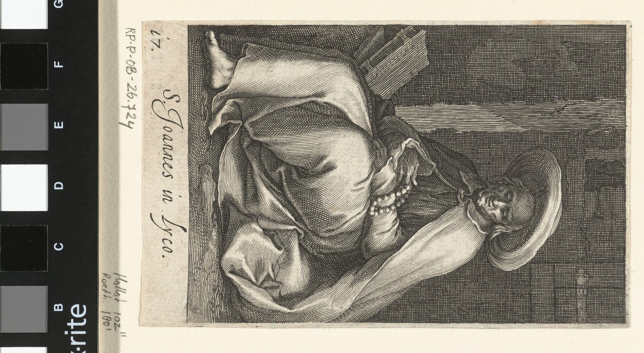 Saint John of Lycopolis as a Hermit in His Cell (series: Hermits, Sacra Eremus Ascetarvm) by Boëtius Adamsz. Bolswert