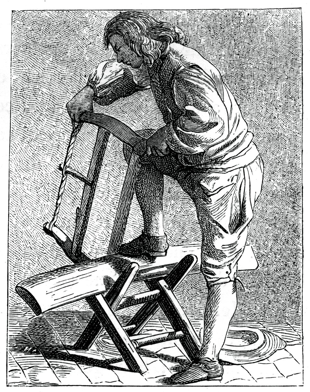 A Wood Cutter, 1737-1742 by Bouchardon