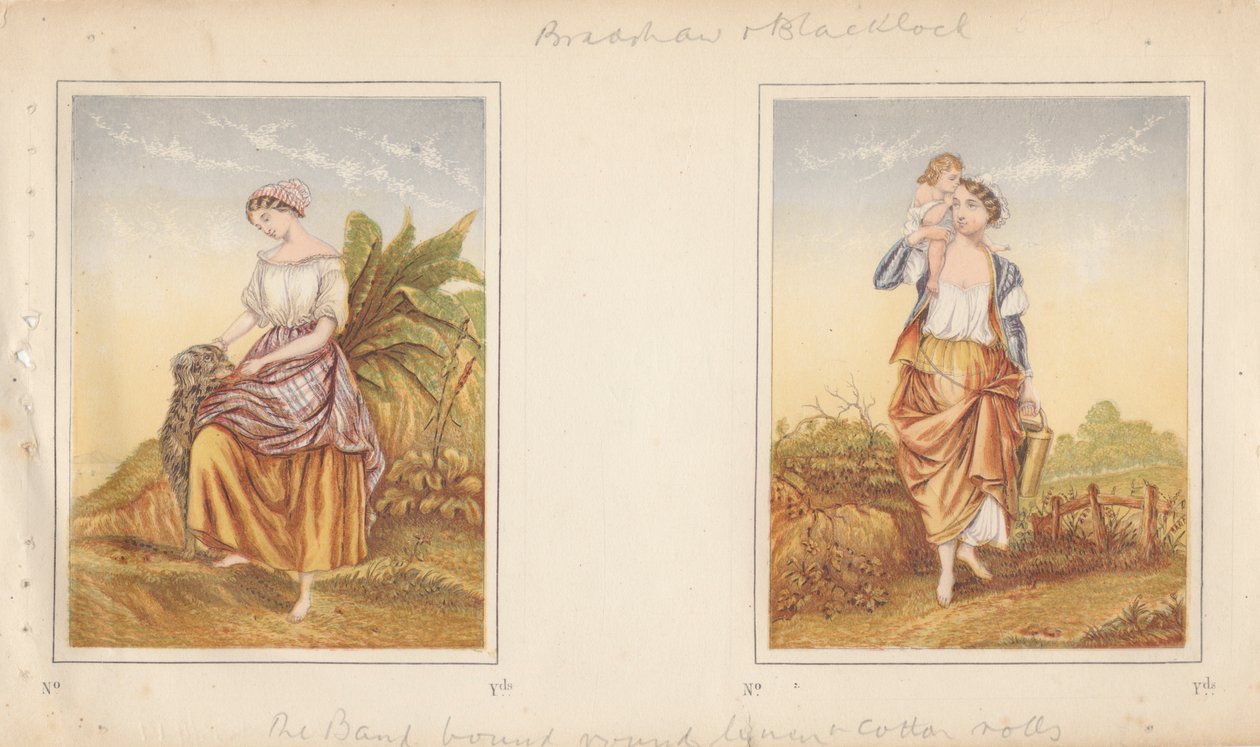 Returning from the Spring. Virginia. by Bradshaw and Blacklock