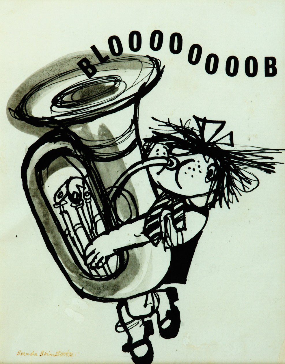 Blooooob! by Brenda Brin Booker: Buy fine art print