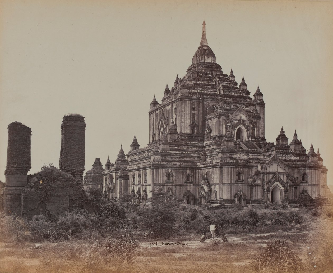 Old Brick Pagoda by British Photographer