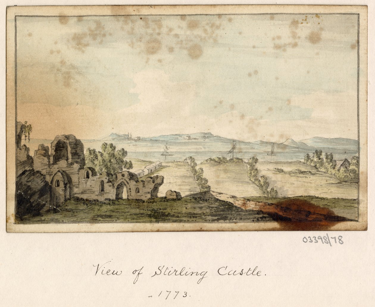 A Series of Sketches, Views in Great Britain, the Continent and America 1772-1778 by British School