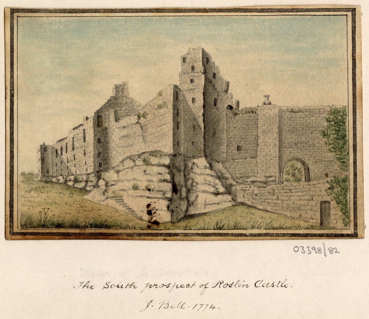 A series of sketches, views in Great Britain, the Continent and America 1772-1778 by British School