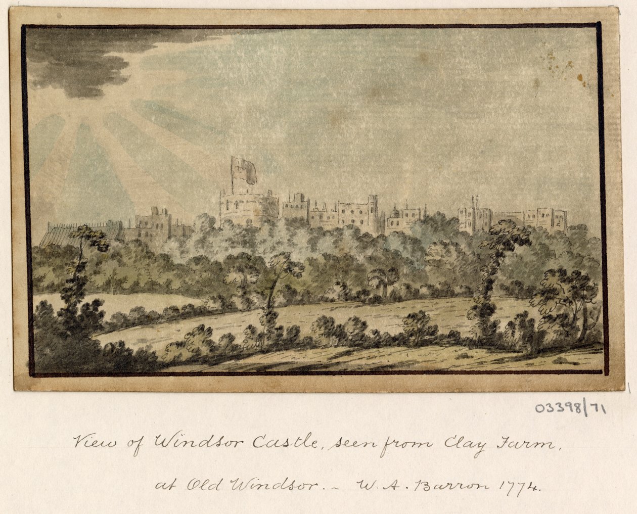 A Series of Sketches, Views in Great Britain, the Continent and America 1772-1778 by British School