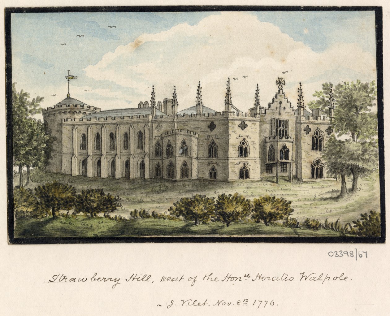 A Series of Sketches, Views in Great Britain, the Continent and America 1772-1778 by British School