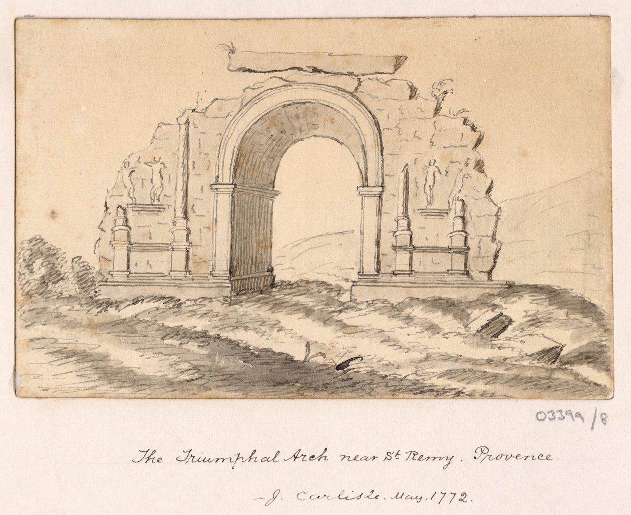 A series of sketches, views in Great Britain, the Continent and America 1772-1778 by British School