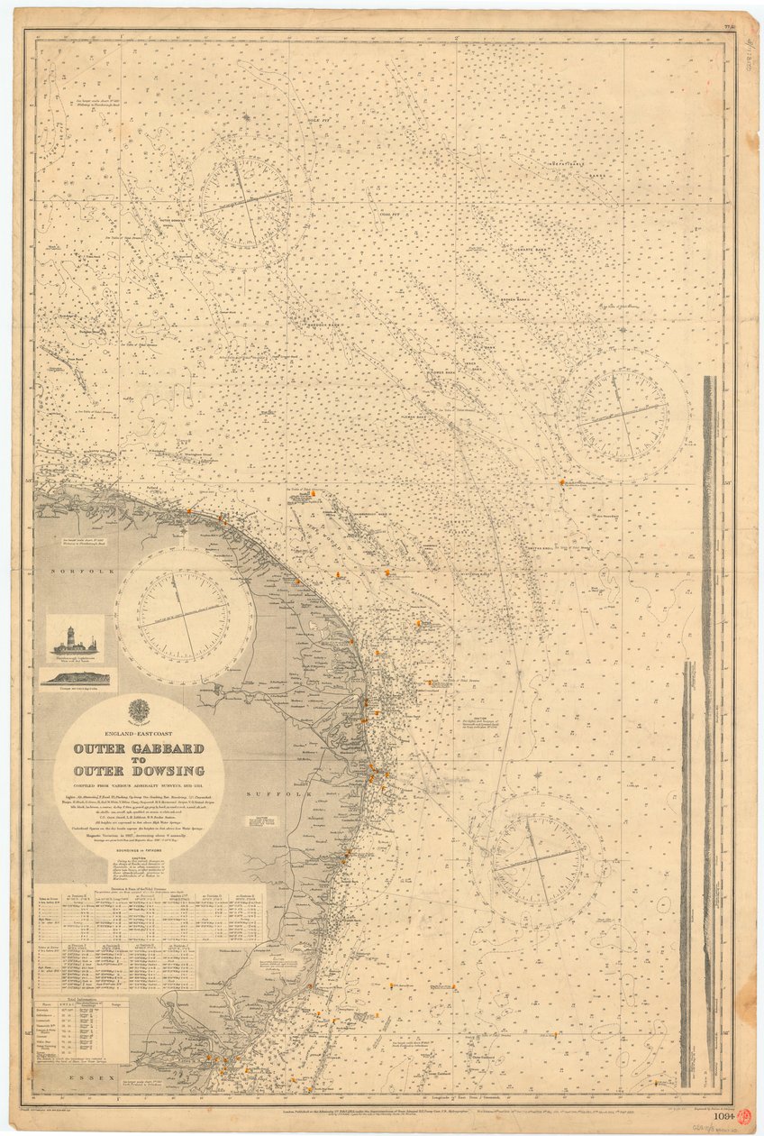 England East Coast: Outer Gabbard to Outer Dowsing by British School