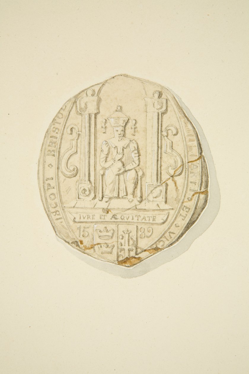 Episcopal Seal by British School