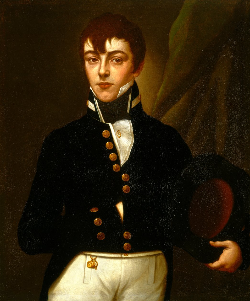 Midshipman Robert Deans (1790-1867) by British School