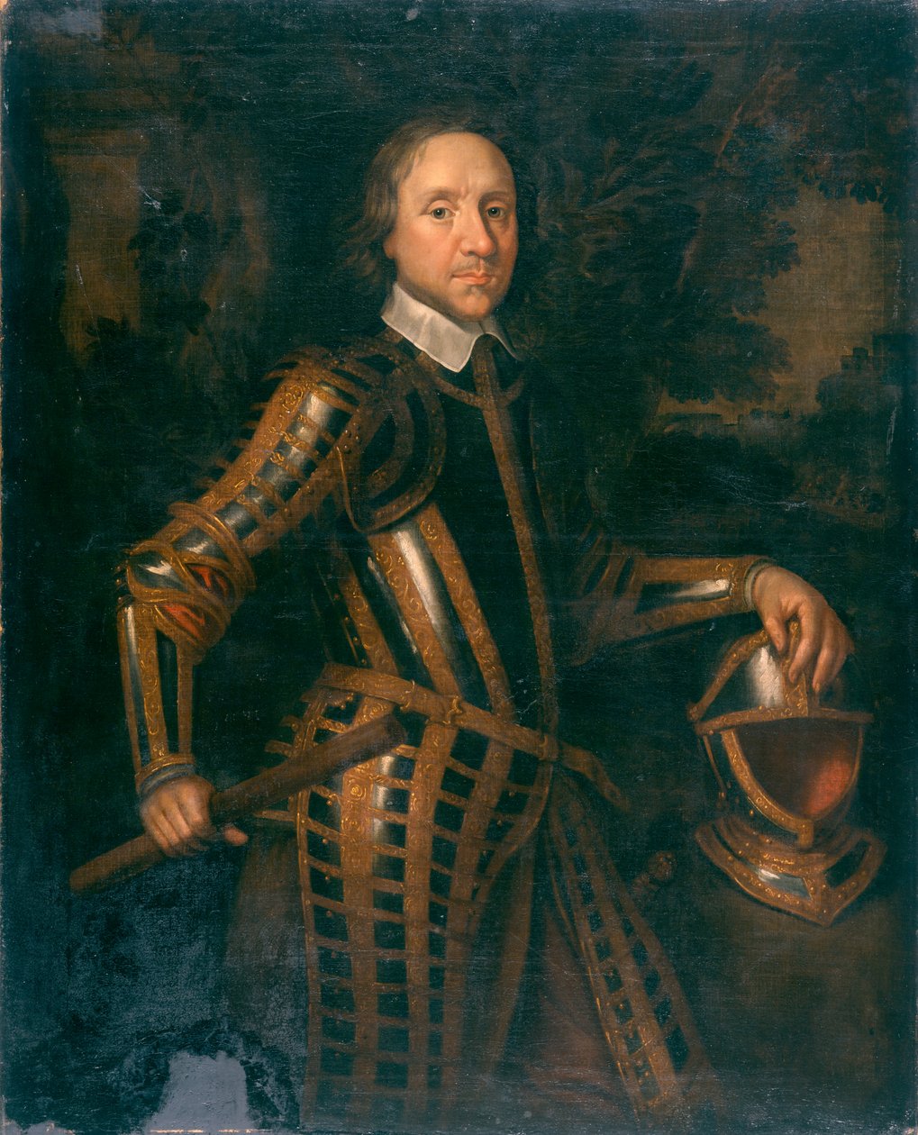 Oliver Cromwell by British School
