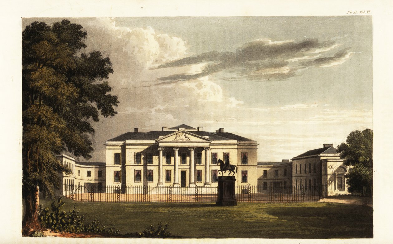 Orchard Cottage, Isle of Wight, the Seat of Sir Willoughby Gordo by British School