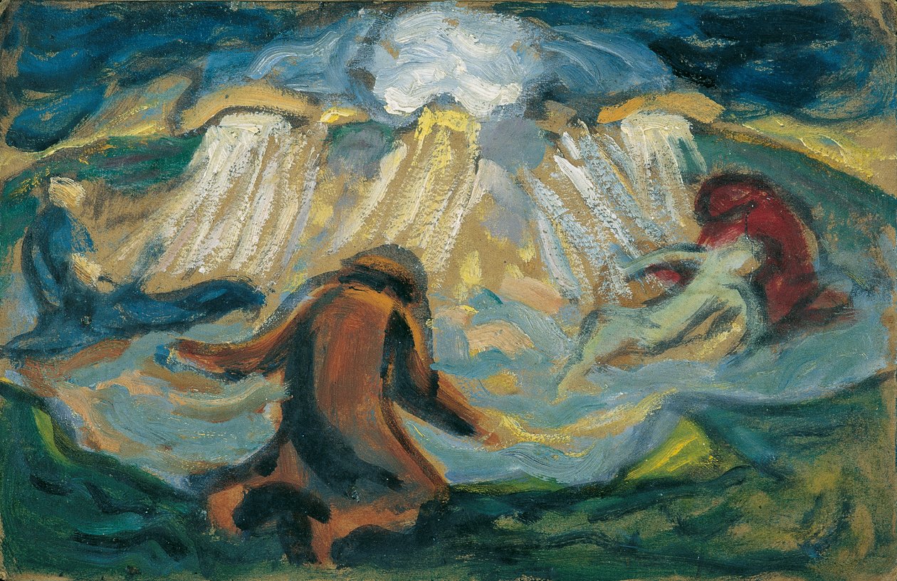 Becoming and Passing Away, c.1920 by Broncia Koller-Pinell